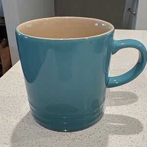 Le creuset coffee mug - Caribbean blue